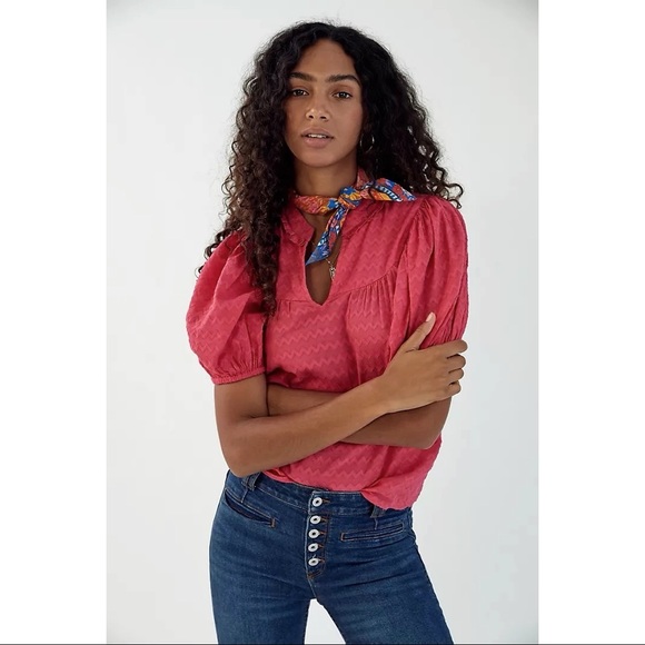 Anthropologie Tops - Anthropologie Zosia Textured Blouse NWT
